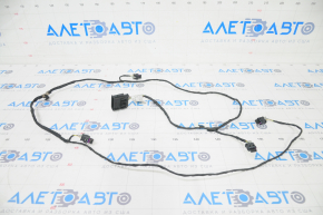 Wiring front bumper BMW 5 G30 17-23 for parking sensors, without fog lights