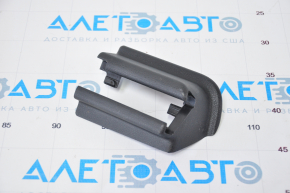 Rear left passenger seat runner trim Mercedes CLA 14-19 black