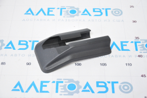 Front left passenger seat runner trim Mercedes CLA 14-19 black
