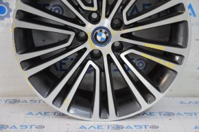 Wheel disk R18 8J ET:30 BMW 5 G30 17-23 gray, light curb, corrosion