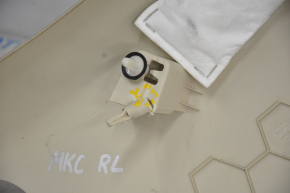Left arch trim Lincoln MKC 15 - beige, broken crepe, whitened plastic