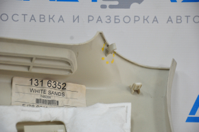Right arch trim Lincoln MKC 15 - beige, broken crepe, whitened plastic