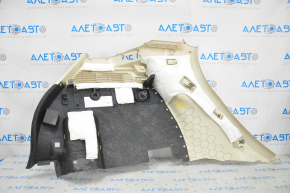 Right arch trim Lincoln MKC 15 - beige, broken crepe, whitened plastic