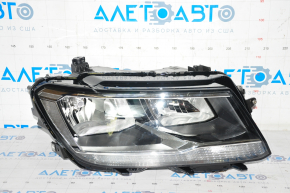 Headlight front right bare VW Tiguan 18-21 halogen, DRL halogen,