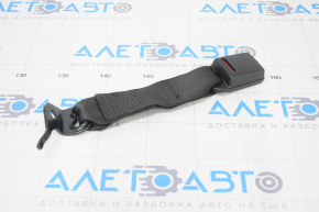 Seat belt latch rear center BMW 5 G30 17-23 black