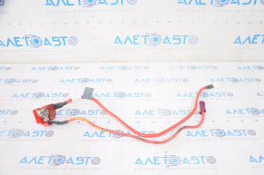 Positive battery terminal BMW 5 G30 17-23 530e hybrid trunk, with pyropatron