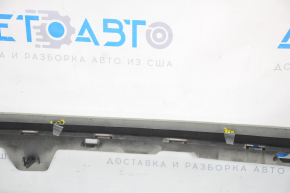 Rear bumper bare Lincoln MKC 15 - beige, pressed, broken fastener