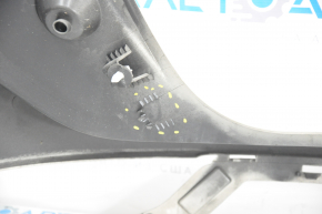 Rear bumper bare Lincoln MKC 15 - beige, pressed, broken fastener