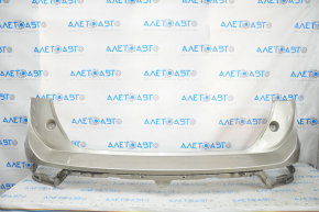 Rear bumper bare Lincoln MKC 15 - beige, pressed, broken fastener