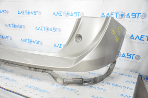Rear bumper bare Lincoln MKC 15 - beige, pressed, broken fastener