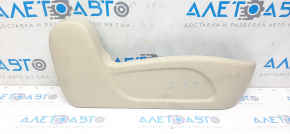 Side passenger seat trim right Infiniti JX35 QX60 13- beige, without control, for cleaning