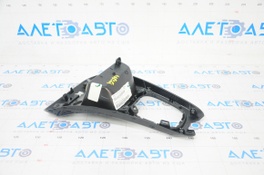 Center console trim Jeep Compass 17-21 FWD, black gloss, scratches