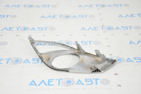 Left fog light frame Toyota Avalon 13-15 chrome, sand