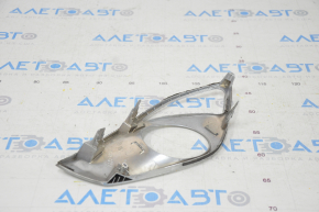 Fog light frame right Toyota Avalon 13-15 chrome, sand