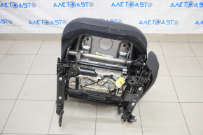 Driver's seat Jeep Compass 17- with airbag, electric, leather black, scratches, broken pad mount