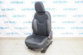 Passenger seat Jeep Compass 17- with airbag, mechanical, leather black