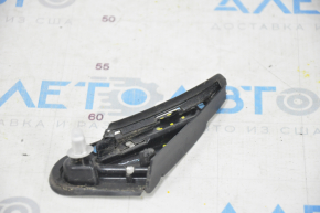 Wing molding triangle right Toyota Avalon 13-18 chrome, broken fastener, torn seal