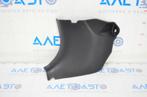Front pillar trim lower left Lexus ES300h ES350 13-18 black, scratches, worn