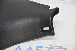 Front pillar trim lower left Lexus ES300h ES350 13-18 black, scratches, worn