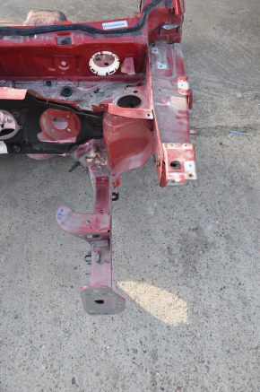 Quarter front left Jeep Compass 17 - red, on the body