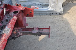 Quarter front left Jeep Compass 17 - red, on the body