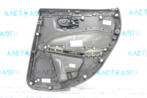 Door trim card rear left Jeep Compass 17- black, scratches