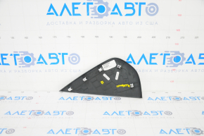 Dashboard cover side left Jeep Compass 17-21 black