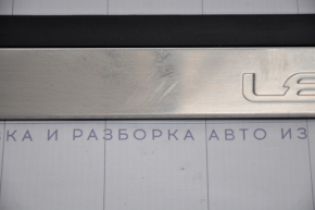 Door sill trim front right outer Lexus ES300h ES350 13-18 chrome, scratches
