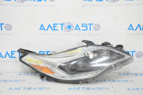 Headlight front right Toyota Avalon 13-15 complete xenon, sand, for polishing, breakage of fastener