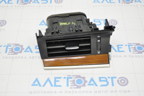 Air duct deflector with trim front left Lexus ES300h ES350 13-18 black with wood insert, scratch