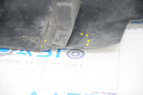 Right threshold Jeep Compass 17 - structure, broken fasteners, tear, scratches