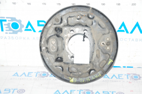 Rear left brake drum housing Jeep Patriot 11-17 without parking brake mechanism, with cylinder