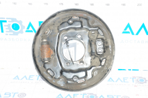 Rear left brake drum housing Jeep Patriot 11-17 without parking brake mechanism, with cylinder