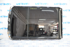 Sunroof assembly Lincoln MKC 15 - panorama, beige curtain, scratch, dried out seal, for dry cleaning
