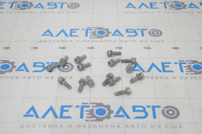 Hardware for mounting longitudinal roof rails Mercedes GLA 15-20 set