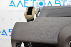 Torpedo front panel with AIRBAG Lincoln MKC 15 - dark brown, for cleaning