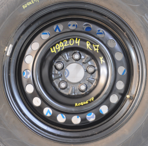 Wheel disk R17 5*114.3 Nissan Rogue 14-20 iron, without rubber, with pressure sensor