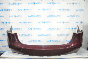 Rear bumper bare Toyota Avalon 13-18 red, scratches, pressed