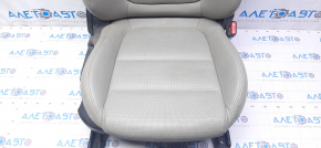 Passenger seat Mazda 6 16-17 with airbag, manual, beige leather, scratches on plastic