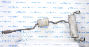 Lincoln MKC 15-2.0T Barrel Exhaust Line Flattened