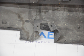 Right threshold Lincoln MKC 15 - structure, lower fasteners are dented, scratches, tears