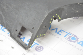 Left threshold Lincoln MKC 15 - structure, lower fasteners are dented, scratches, tears, broken fasteners