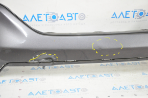 Front bumper bare Honda CRV 17-19 graphite, tear, pressed