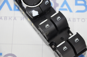 Front left window lift control Lincoln MKC 15 - for folding mirrors, buttons are worn out
