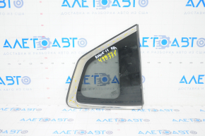 Window blind glass rear right Nissan Rogue 14-20 factory tinted, scratches on chrome
