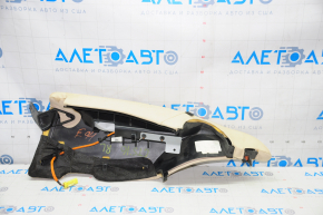 Airbag airbag seat rear left Cadillac CTS 14- beige leather, chip broken, dented, dry cleaning