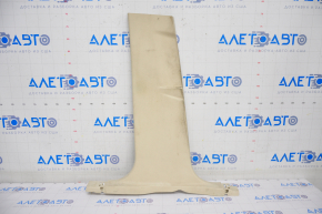 Lower left center pillar trim Lincoln MKC 15 - beige, rubbed, for dry cleaning