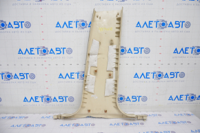 Lower left center pillar trim Lincoln MKC 15 - beige, rubbed, for dry cleaning