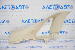 Rear pillar trim left Lincoln MKC 15- beige, broken fasteners