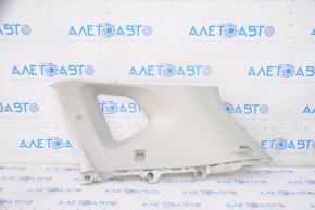 Arch trim right upper Nissan Rogue 14-20 gray under 2 rows, scratches